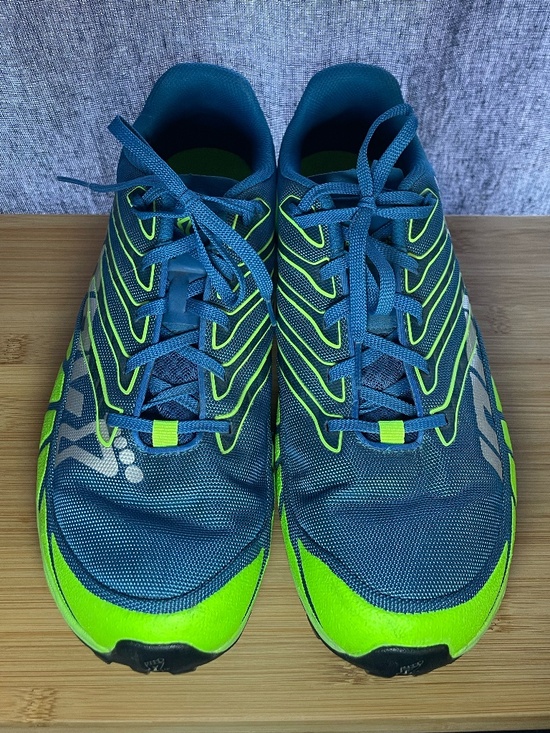 Inov-8 X-Talon 255 Trail Running Shoes Hiking Mud Running Men\'s Sz 11 Blue Green